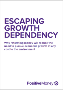 Book cover of escaping growth dependancy