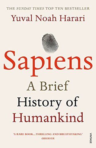 Book cover of Sapiens