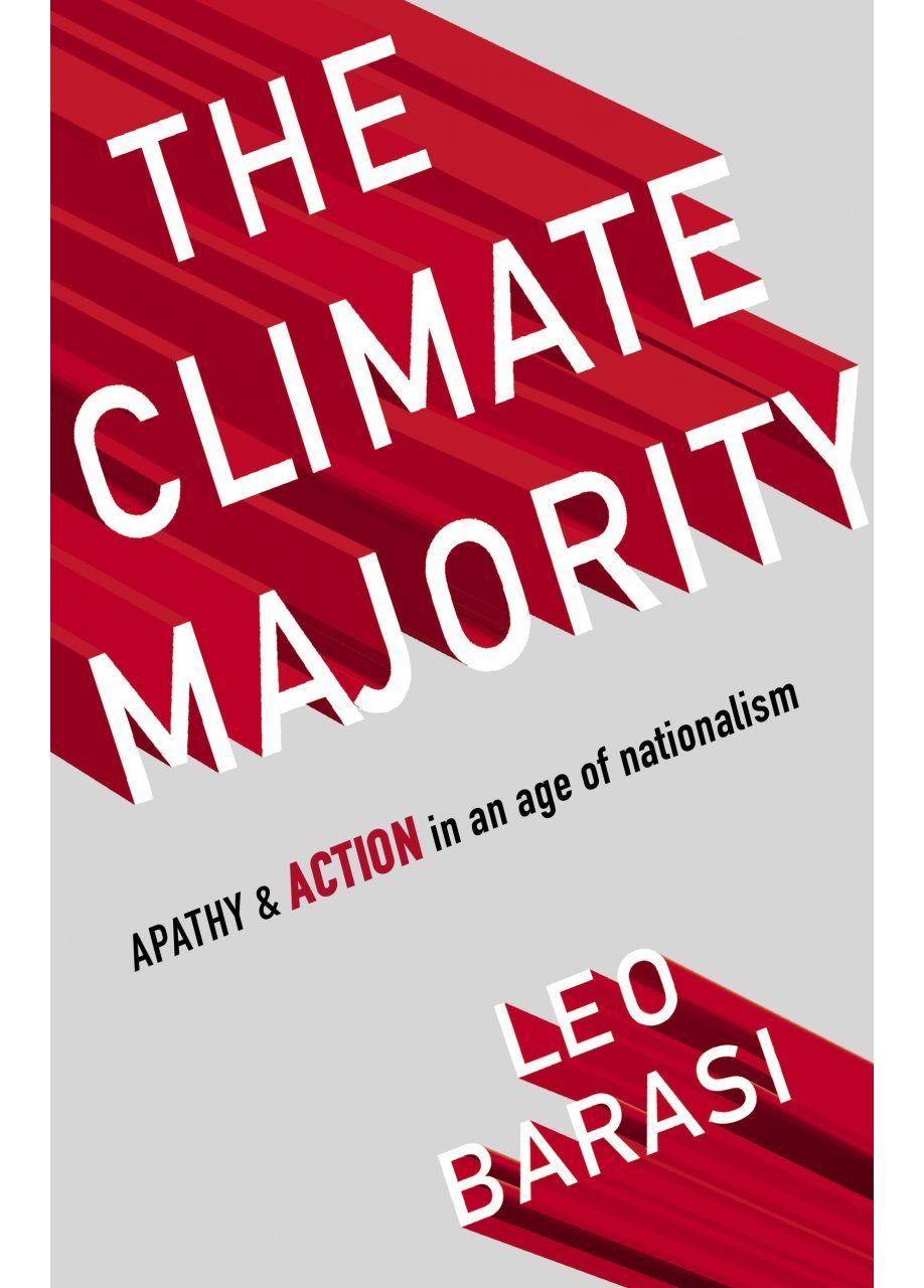 Image of the book cover of the climate majority by Leo Barasi