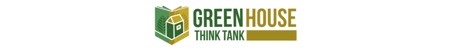 Image of the logo at the Green House Think Tank